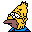 Simpsons Family Grandpa Simpson Icon